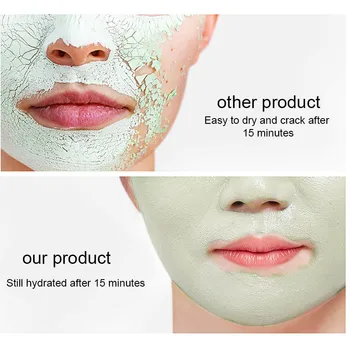 Máscara verde Vara de Clareamento Facial Hidratante Máscara de Limpeza Anti Remoção de Acne Cravo Encolher Poros de Controle de Óleo de Cuidados com a Pele 40g