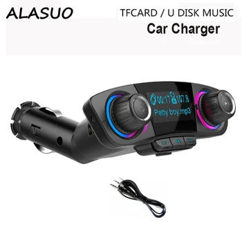 Carregador do carro MP3 display digital Com Receptor de Bluetooth U Disco de Música BT06 de MP3 do Carro Isqueiro do Cigarro do carregador rápido