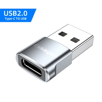 Essager USB Tipo C Adaptador OTG USB 3.0 USB C Masculino Conversor Para Samsung S20 Xiaomi Suporte de Carregamento Rápido 3A Max Curren