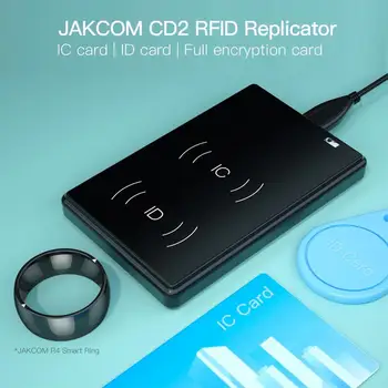JAKCOM CD2 RFID Replicador de Super valor como leitor de cartão de usb 125khz gravador de ic rfid copiadora duplicadora id 13 56 mhz clone wiegand