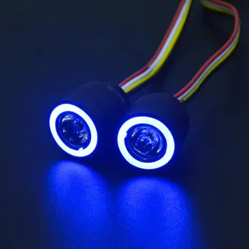 Várias Cores RGB LED Luzes Com 60cm Cabo RC 1/10 do Rastreador do Carro de SCX10 TRX4 D90 Para Wrangler RC Acessórios