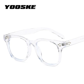 YOOSKE Luz Azul Bloqueio de Óculos de Mulheres, Homens Computador de Óculos Quadrados Pequenos Óculos Unissex Lente Óptica para Senhoras