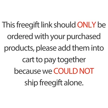 Este freegift Link SÓ deve ser ordenada com seus produtos comprados por favor, adicionar ao carrinho, depois de pagar together_shirt
