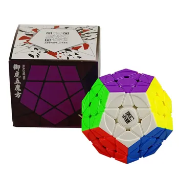 Yongjun Yj Yuhu M v2 M 3x3 Wumofang Megaminx Especial Magnético Cubo Mágico, de Boa Qualidade Megaminxeds de Brinquedos Para as Crianças da Educação Brinquedo