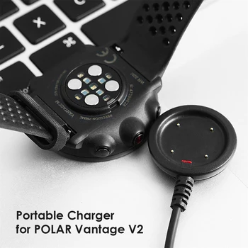 Fio do carregador para o POLAR Inteligente Pulseira de Relógio para o POLAR Vantage V2/GRÃO X/Ignite Adaptador de Energia Cabo de Carregamento USB Cabo do Carregador