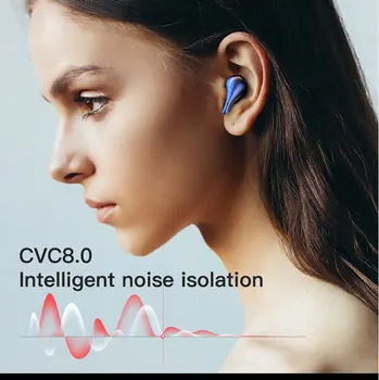 TWS Fones de ouvido sem Fio Bluetooth Fones de ouvido de 3500mAh Caixa-carregador Fones de ouvido Display LED 9D Estéreo de Esportes Impermeável Fone de ouvido