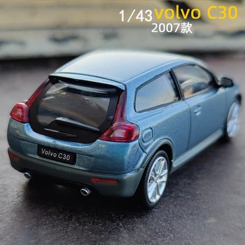 1:43 Volvo C30 2007 da Liga de Carro Diecasts & Veículos de Brinquedo de Carro de Brinquedo de Metal Coleção um Modelo de carro de Modelo de Simulação de Alta Brinquedos Para Crianças