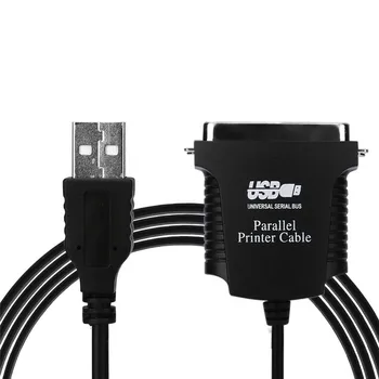 Novo USB Para DB36 Porta Fêmea Cabo Paralelo Para Impressora Imprimir Conversor de Cabo LPT A8