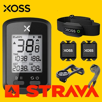 XOSS G+ Wireless MTB Bicicleta Computador ANT+ GPS Bluetooth Bicicleta de Estrada Odômetro Compatível com a Cadência do Sensor de Velocidade de Ciclismo Tracker