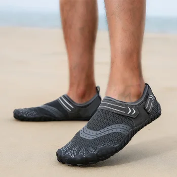 Novo Tênis Unissex Piscina de Água sapatos Par de Sapatos de Praia de Natação Tênis de Água Sapatos Descalços Seca Rápido, Aqua Sapatos