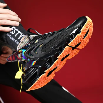 Lâmina Homens Tênis Tênis de Correr Moda Casual Alta de Moda de Alta Qualidade antiderrapante Sapatos Zapatillas Calzado Hombre