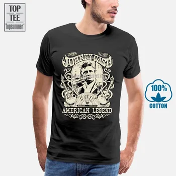 O Pescoço Luz Solar Homens T-Shirt Johnny Cash Sol Registros Lenda Americana De Nashville, T Shirt Mens Médio Nwt Novo