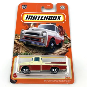 2021 Carros Matchbox 1957 DODGE SWEPTSIDE de CAPTAÇÃO de 1/64 de Metal Fundido Coleção de Liga Carro Modelo de Brinquedos