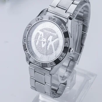 Zegarek Damski Mulheres Relógios de Marca de Luxo TVK Mulheres Relógio Casual Homens de Quartzo Relógio de Desporto da Moda de Aço, Casal Relógio de Presente