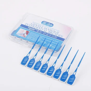 16pcs Interdental Escovas de Limpeza de Fio dental de Dentes Dental Oral Ferramenta de Cuidados
