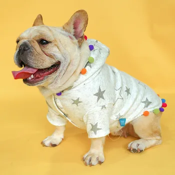 Roupas para cães Corgi roupas método de luta de gordura cão cor de lanterna, cão de guarda de outono e inverno e conforto de roupa nova
