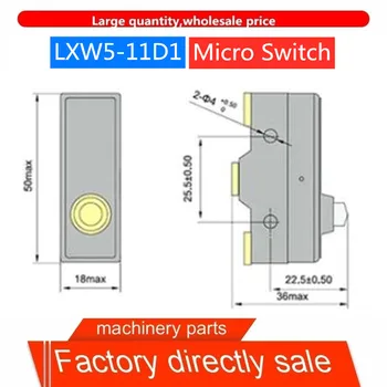 Direto de fábrica alta qualidade, micro-interruptor LXW5-11D1 interruptor de limite de viagens interruptor de material baquelite