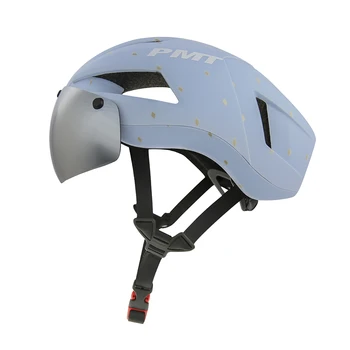 PMT Ultraleve Capacete de Ciclismo Respirável Homens/mulheres Montanha Bicicletas de Estrada Com Destacável Viseira de Sol, Óculos de Y Planador 11 Buracos de Ar