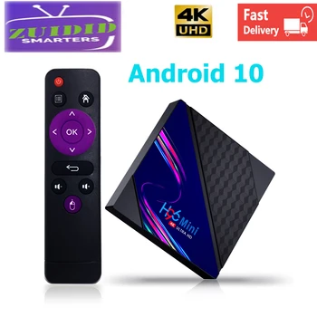 Smart Caixa de TV Android De 10 V8 4k RK3228A Quad core Media Player 2G16G Smart TV Android Caixa de Set-top box 1080p 60fps H96MINI Suporte