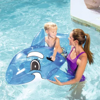Venda quente de verão, crianças e adulto ao ar livre inflável tubarão forma de piscina.193*119 inflável jogos nadador