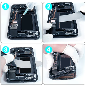 Ultra Fino e Flexível, de Aço Mola, Retire Spudger Ecrã Curvo de Desmontar o Cartão para a Samsung, iPhone Tela Curvada de Abertura Ferramenta de Reparo