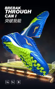 Sapatos de futebol Menino Superfly Futsal, futebol, tênis de não-deslizamento de formação fantasma sapatos de desporto de Meninas Interior Mare profissional Ace