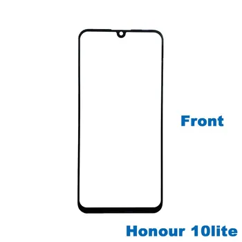 2PCS Ecrã Exterior Para o Huawei Honor 10 Lite / 10i Frente do Painel de Toque do LCD para Fora do Vidro da Tampa da Lente Reparação do Telefone para Substituir as Peças