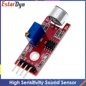 KY-037 Alta Sensibilidade de Som, Microfone, Sensor de Detecção de Módulo para arduino PIC AVR