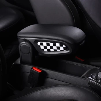 Decorativos, Adesivos de Proteção Em Ambos os Lados Da cadeira de Braço de Caixa Para BMW MINI Cooper S Countryman F60 Acessórios do Carro