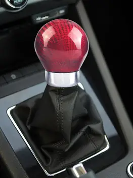 Universal de Fibra de Carbono Botão de Mudança de marcha Manual/Automática de Marchas na Alavanca de Ajuste para o Honda VW para a BMW para Toyota /RS-SFN065