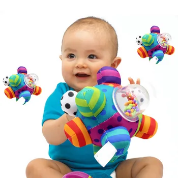 Brinquedos Do Bebê De 0 A 12 Meses Macio Chocalho Bola De Desenvolvimento Da Educação Brinquedos Para Bebês, As Mãos Segurando Chocalho Brinquedos Bebê Brinquedos