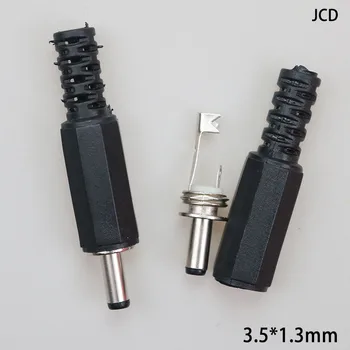 1PCS 5.5*2.1 mm Macho Alimentação de DC Plug Adaptador de Tomada DC Jack 2.5*0.7 / 3.5*1.35 / 4.0*1.7 / 4.8*1.7 / 5.0*3.0 / 5.5*2.5 mm/5.0*3.0 mm