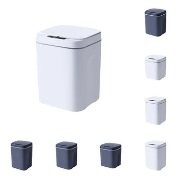 16L Inteligente Lixeira Automática Sensor de Lixo Smart Sensor Elétrico de Lixo Doméstico do Lixo Pode, Cozinha, Banheiro Lixo