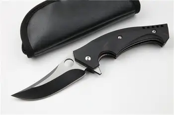Alta qualidade C196 faca dobrável G10 lidar com a dureza do pó de aço S110V ao ar livre do bolso de proteção Facas HW238