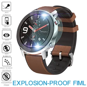 Smartwatch Protetor Filme 3pack à prova de Explosão Tpu Tela de Cinema Para Amazfit Gtr Smart Watch 47mm Acessórios Frete Grátis