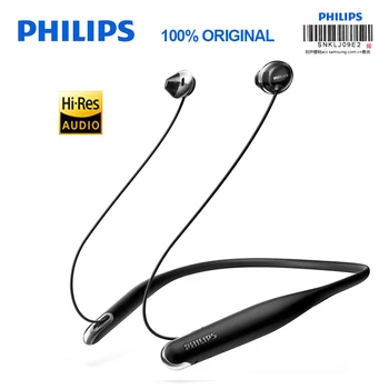 Original Philips SHB4205 Bluetooth Fone de ouvido Bluetooth 4.1 Suporte a A2DP,AVRCP,HFP Cabo USB para Galaxy S9 S9plus Teste Oficial