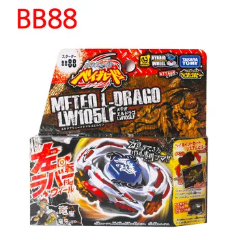A takara tomy fusão de metal beyblade pião brinquedos BB28 BB43 BB47 BB70 BB88 BB99 BB105 Pegasis BB108 BB118 BB122 com lançador