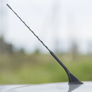 1pcs de Borracha do Preto de Automóvel Telhado Antena Antena de Junta de Vedação para Opel Astra Corsa Meriva