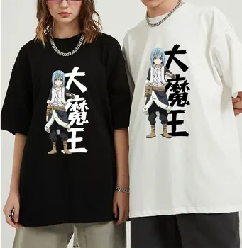 Homens Que Tempo Eu Tenho Reencarnado Como Um Lodo Veldora Anime TenSura T-Shirt Engraçada Tops Rimuru Puro Algodão Tees Harajuku T-Shirt