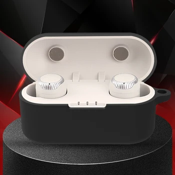 Soft Silicone Para Panasonic RZ-S300W RZ-S500W Fone de ouvido Bluetooth Fones de ouvido Resistentes a Capa de Silicone de Proteção Integral
