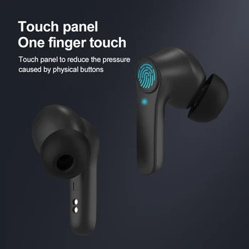 Fone de ouvido sem fio Bluetooth compatível com Fones de ouvido Impermeável Fones de ouvido Sport Fones de ouvido Para Huawei Iphone Xiaomi TWS Música de Fone de ouvido