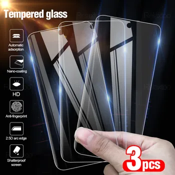 3Pcs Vidro de Proteção para Samsung Galaxy A71 SM-A715F Protetor de Tela de Vidro Temperado para Samsung Galaxy A50 A51 sam sunga70