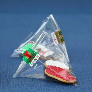 Sacos de Plástico transparente de Casamento Pirulito Festa de Saco de Presente Para Doces Cookie Embalagem 100PCS/Monte Opp Saco de Celofane