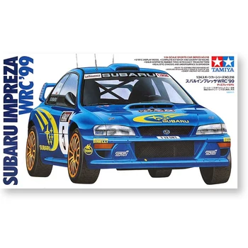 1/24 Tamiya Montagem de um Modelo de Carro SUBARU IMPREZA WRC 99 Coleção de Plástico Construção de Pintura Kits de Brinquedos 24218