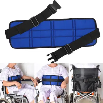 Médico Respirável Ajustável Seguro Cadeira de rodas, Cinto de segurança Almofada de Retenção Correias Terapia de Fixação da Correia para o Paciente Idoso