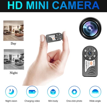 De alta Qualidade Ultra Mini Câmera HD 1080P Detecção de Movimento DV DVR Gravador de Vídeo Home Security Cam Monitor de Câmeras de vídeo