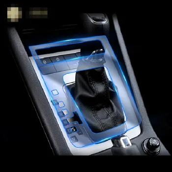 Para Skoda Octavia A7 2017-2019 Interior do Carro do Centro da consola de TPU Transparente película Protetora Anti-risco Reparação filme Acessórios