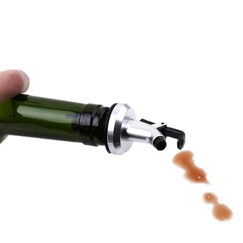 Azeite Pulverizador Vinagre Garrafas Podem ABS Bloqueio de Plug Vedação à prova de Vazamento de Plástico de qualidade Alimentar Bocal de Pulverizador da garrafeira