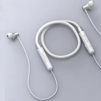 A Lenovo Bluetooth Sem Fio Do Fone De Ouvido Fones De Ouvido Magnético Esportes Executando O Fone De Ouvido Tampão Impermeável Esporte Fones De Ouvido Com Cancelamento De Ruído