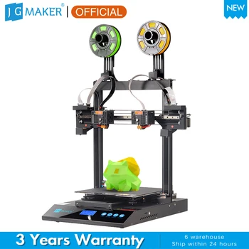 JGMaker Artista D Impressora 3D Independente Dual Direta Unidade Extrusora de TMC2208 Slient o Suporte da Unidade de PLA TPU PETG PVA 3 Anos de Garantia